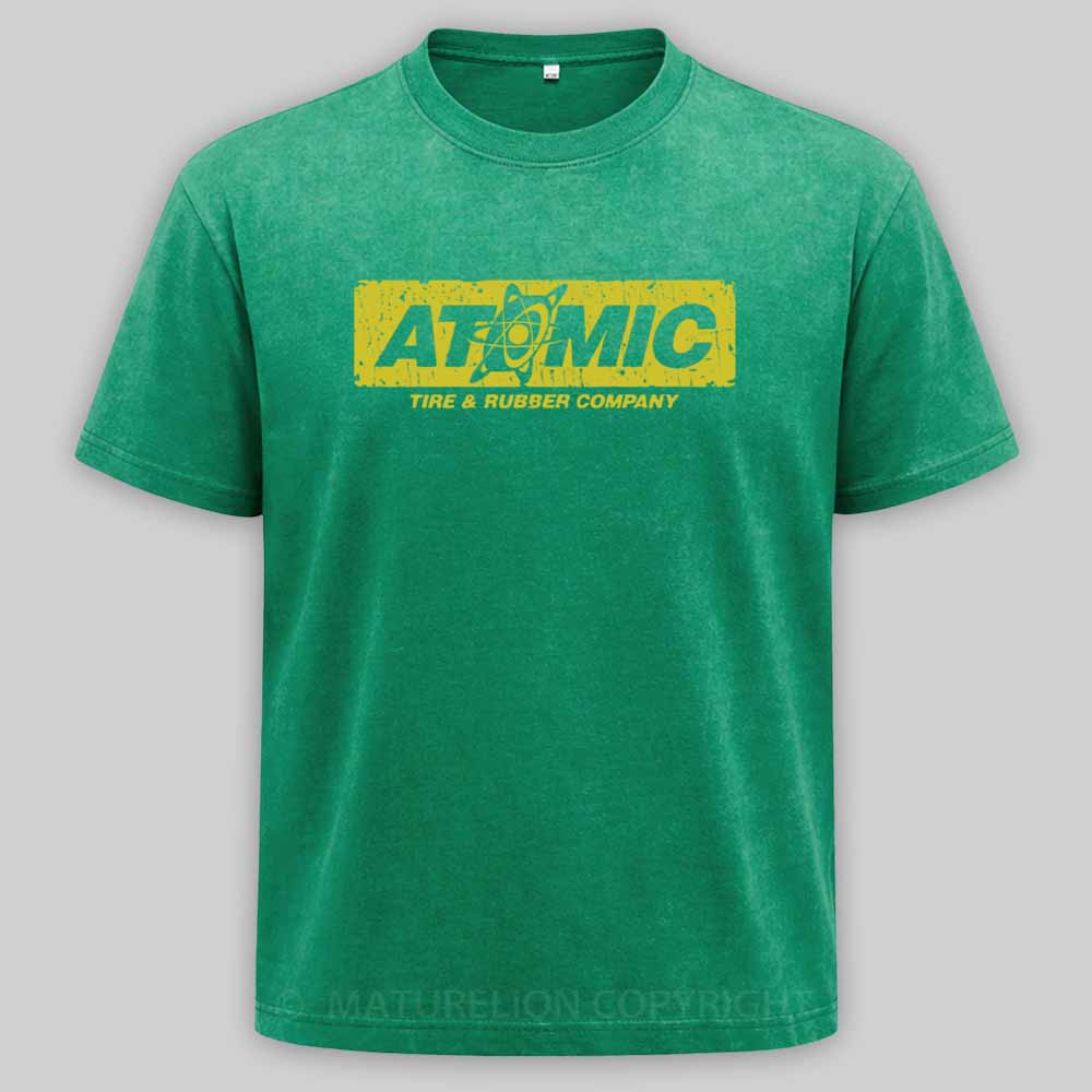 Maturelion Atomic Tire & Rubber Co. 2004 Washed T-shirt