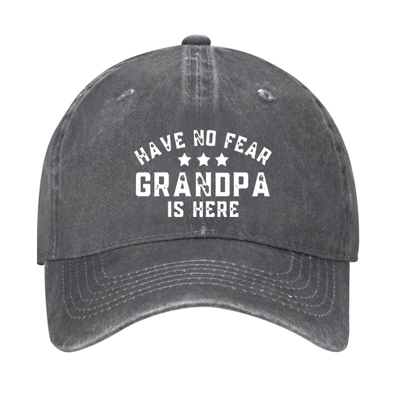 Have No Fear Grandpa Is Here Cap-Maturelion