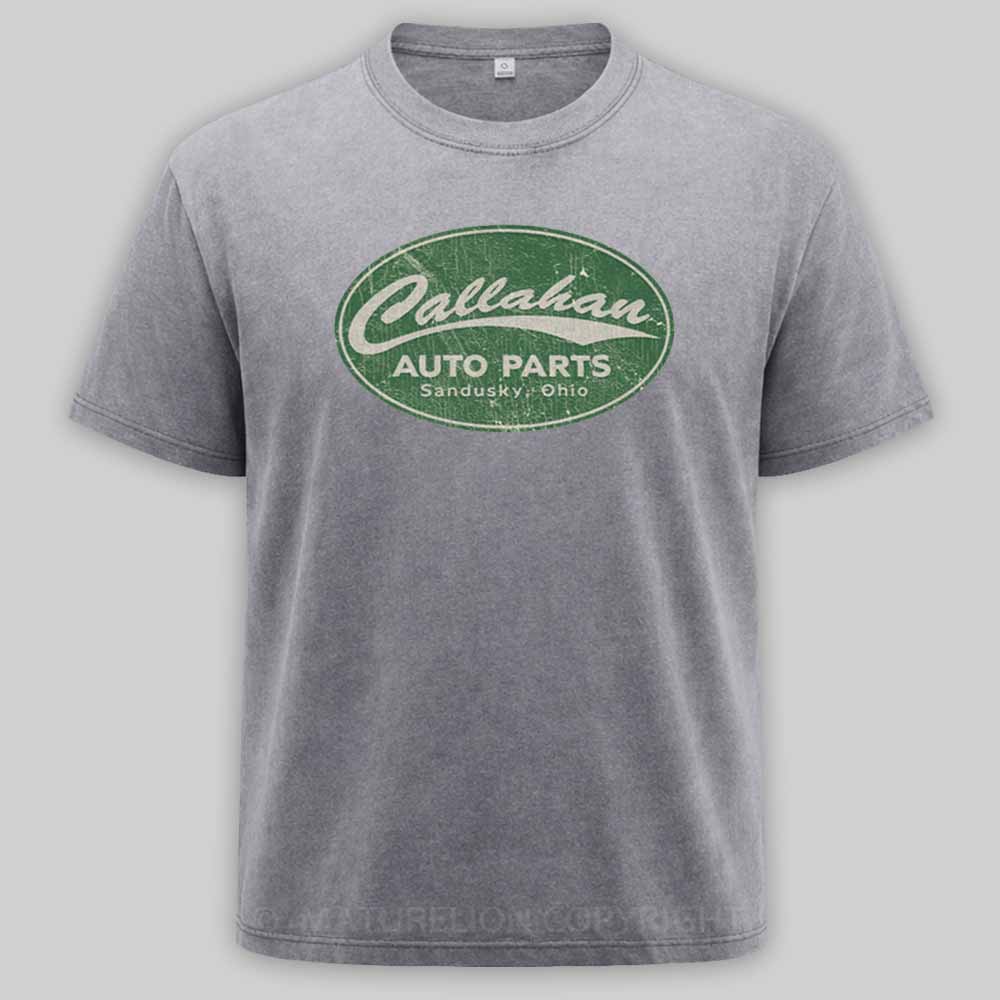 Maturelion Classic callahan auto parts Washed T-shirt
