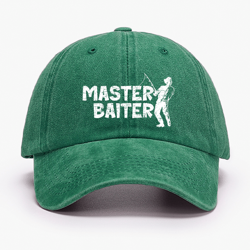 Master Baiter Fishing Baseball Cap -Maturelion