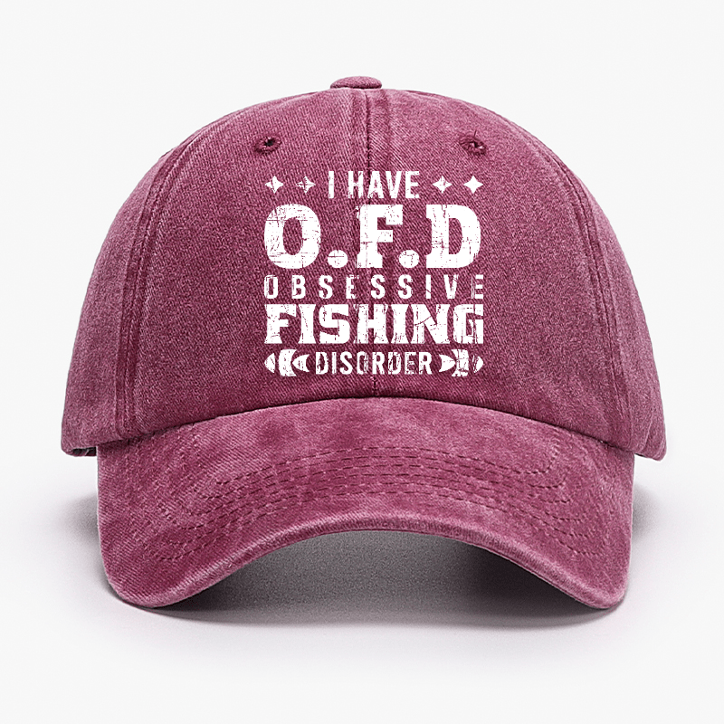 I Have OFD - Obsessive Fishing Disorder Cap-Maturelion