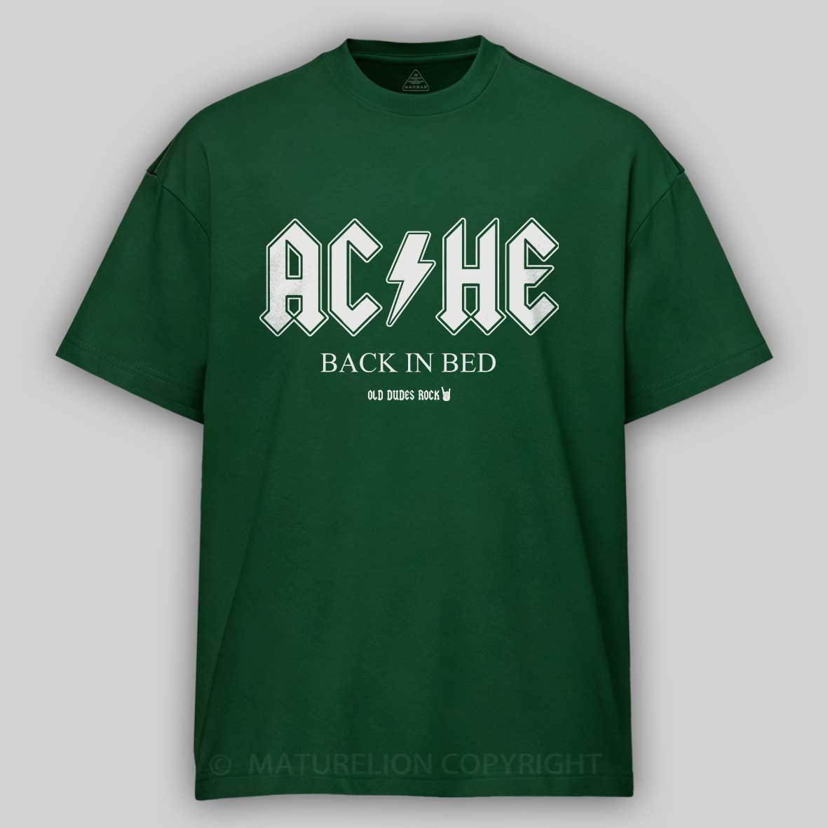 Maturelion ACHE - Back In Bed Cotton T-shirt