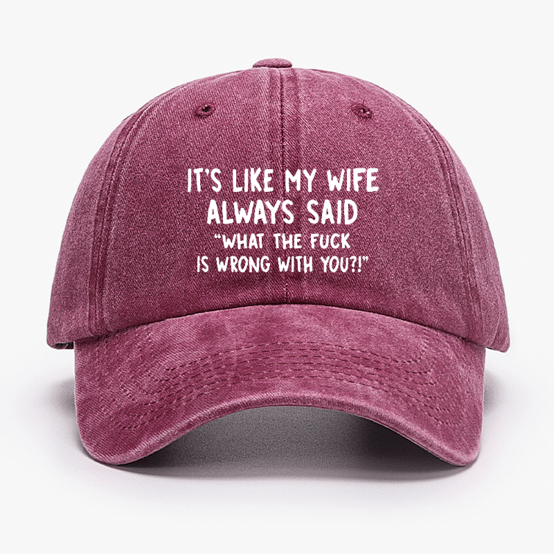 It's Like My Wife Always Said "What The Fuck Is Wrong With You?!" Cap-Maturelion