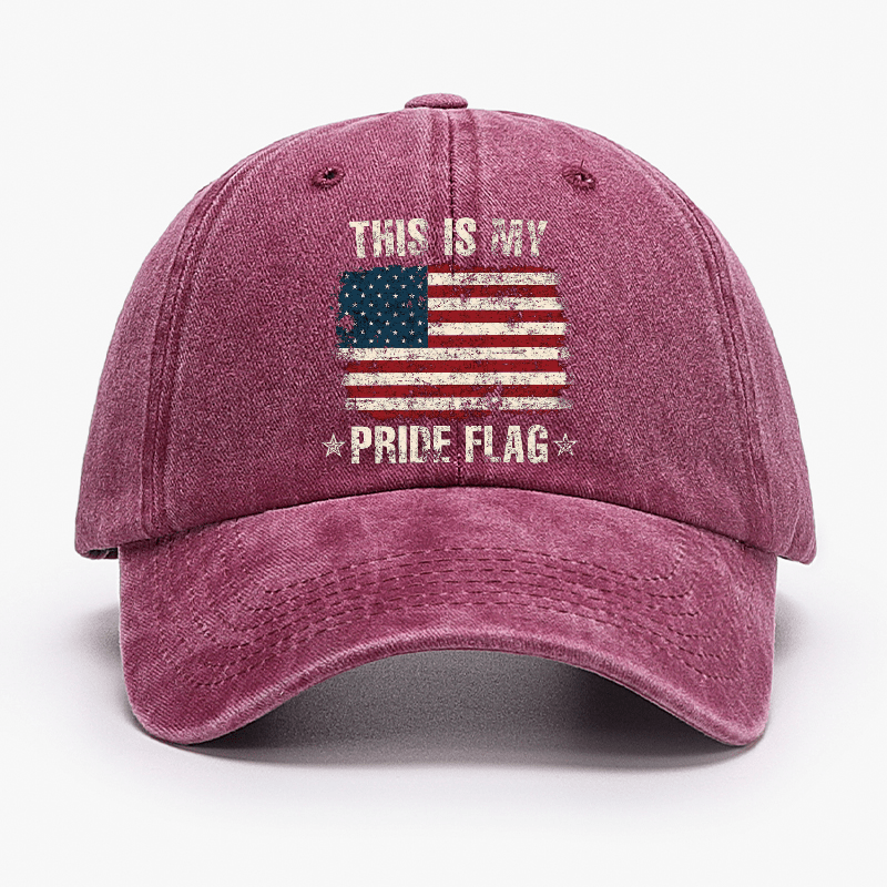 This Is My Pride Flag Print Baseball Cap-Maturelion