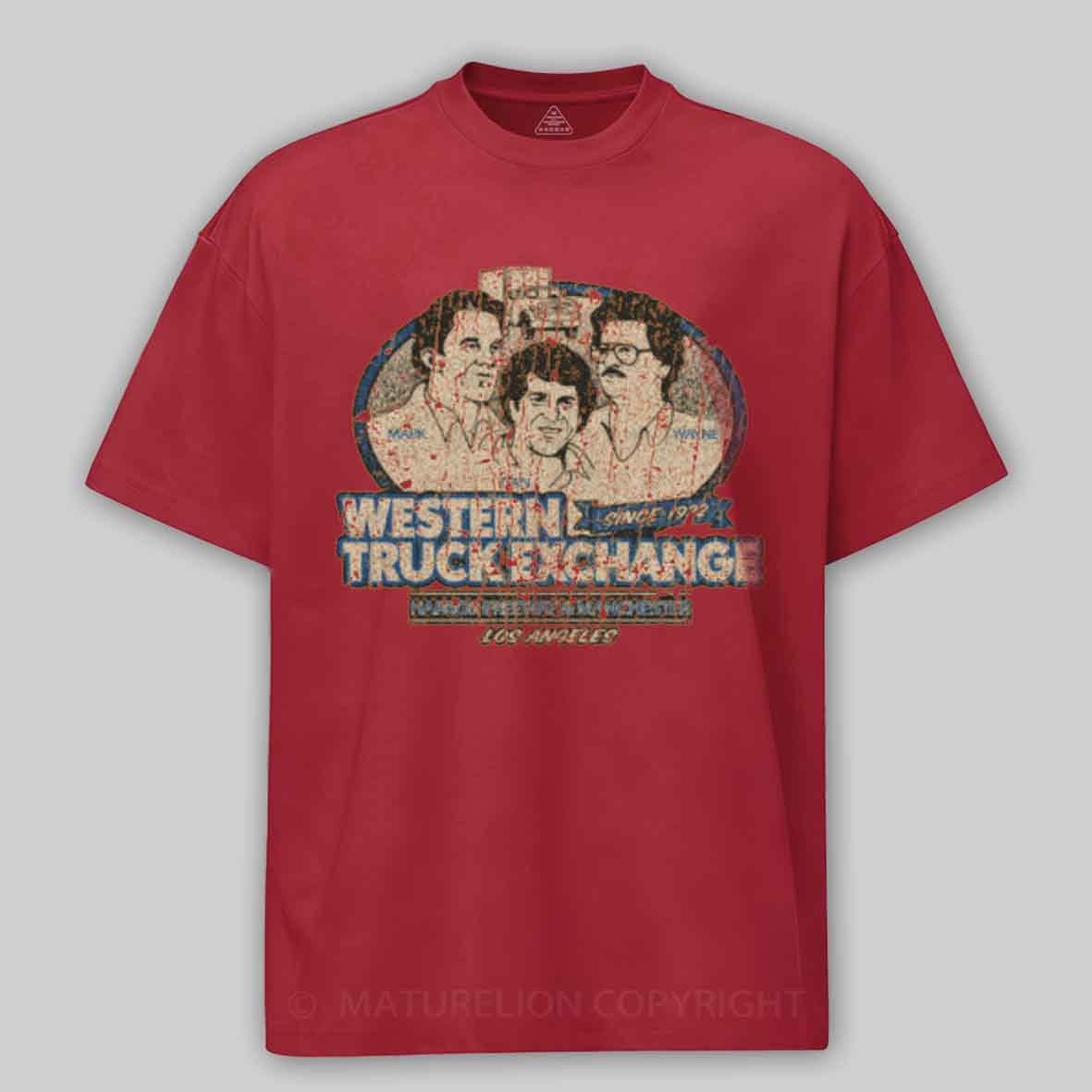Maturelion Western Truck Exchange Cotton T-shirt