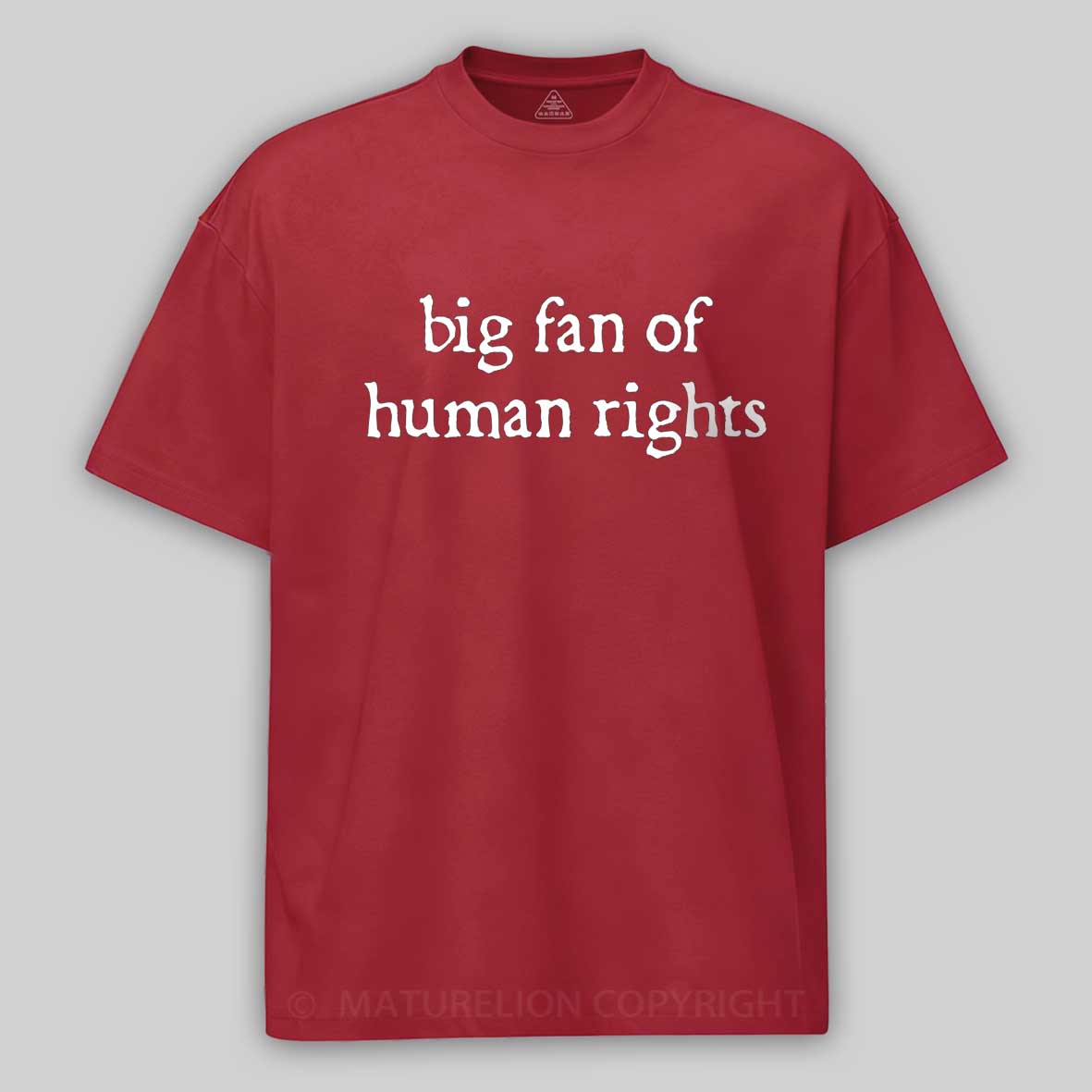 Maturelion Human Rights Cotton T-shirt