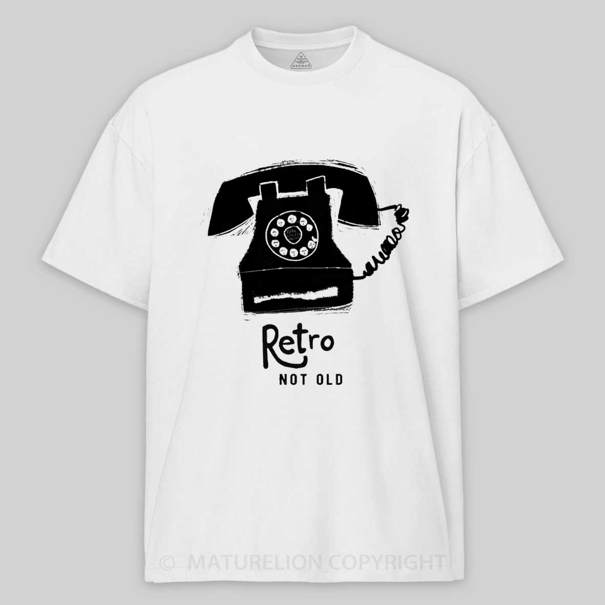 Maturelion Retro, Not Old Cotton T-shirt