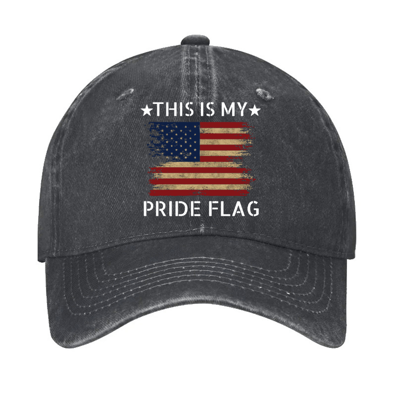 American Flag This Is My Pride Flag Cap-Maturelion