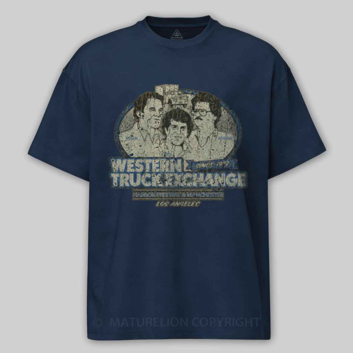 Maturelion Western Truck Exchange Cotton T-shirt
