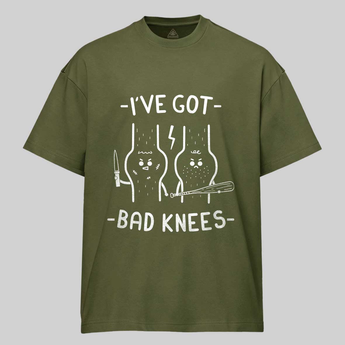Maturelion Bad Knees Cotton T-shirt