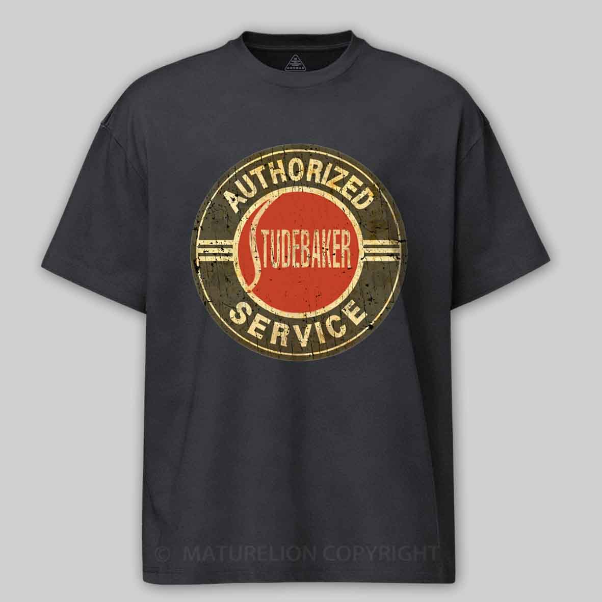 Maturelion Authorized Studebaker Service - Vintage Style Cotton T-shirt