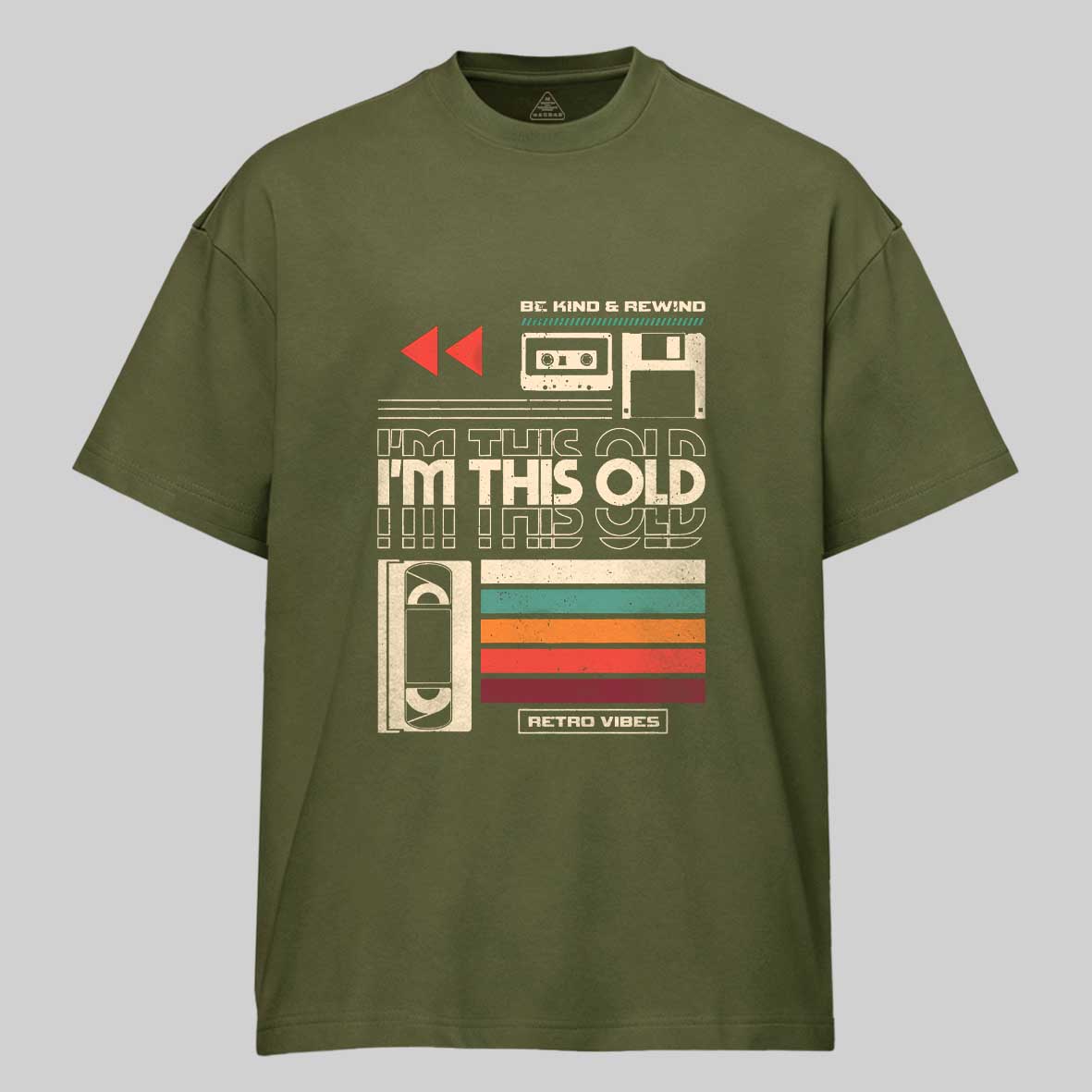 Maturelion I'm This Old V2 Cotton T-shirt