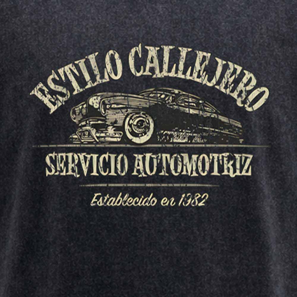 Maturelion Estilo Callejero Servicio Automotriz 1982 Washed T-shirt