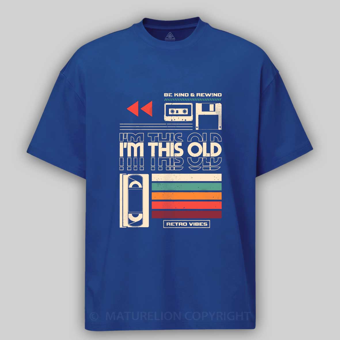 Maturelion I'm This Old V2 Cotton T-shirt