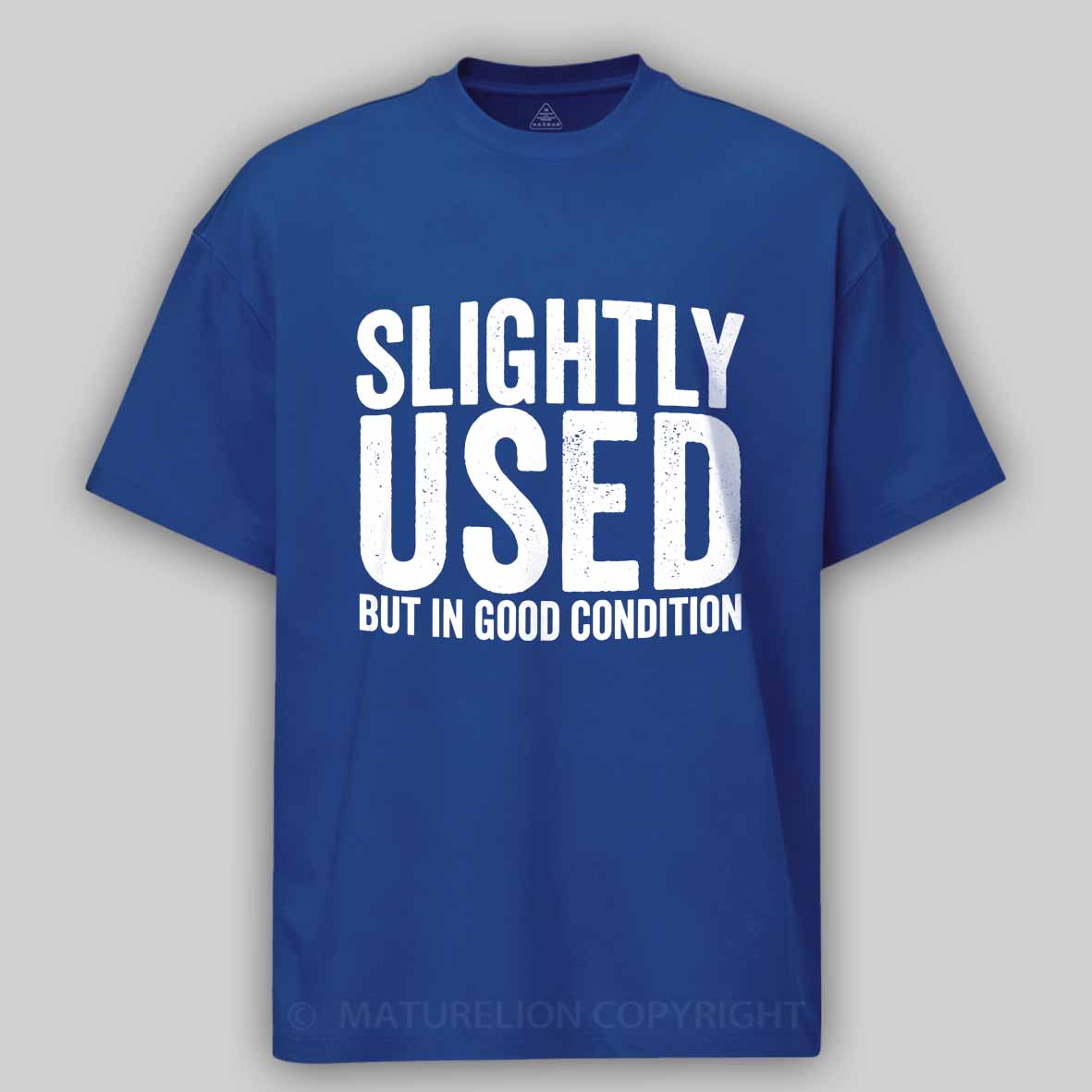 Maturelion Slightly Used But In Good Condition Cotton T-shirt