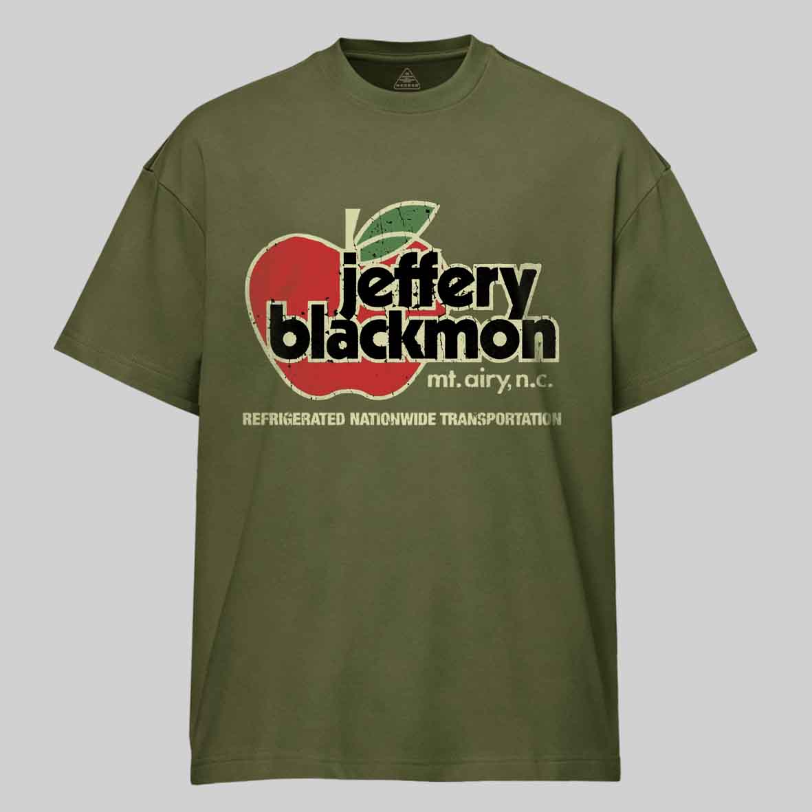 Maturelion Jeffery Blackmon Trucking 1970 Cotton T-shirt
