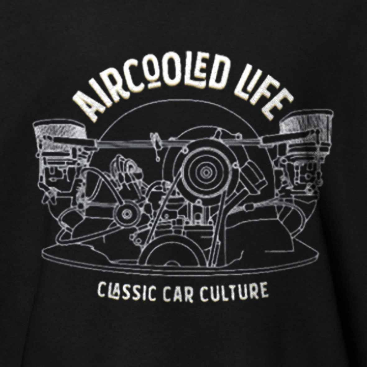 Maturelion Aircooled Life - Classic Car Culture Cotton T-shirt