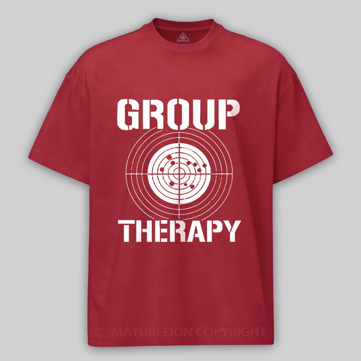 Maturelion Group Therapy Unisex Cotton T-shirt 