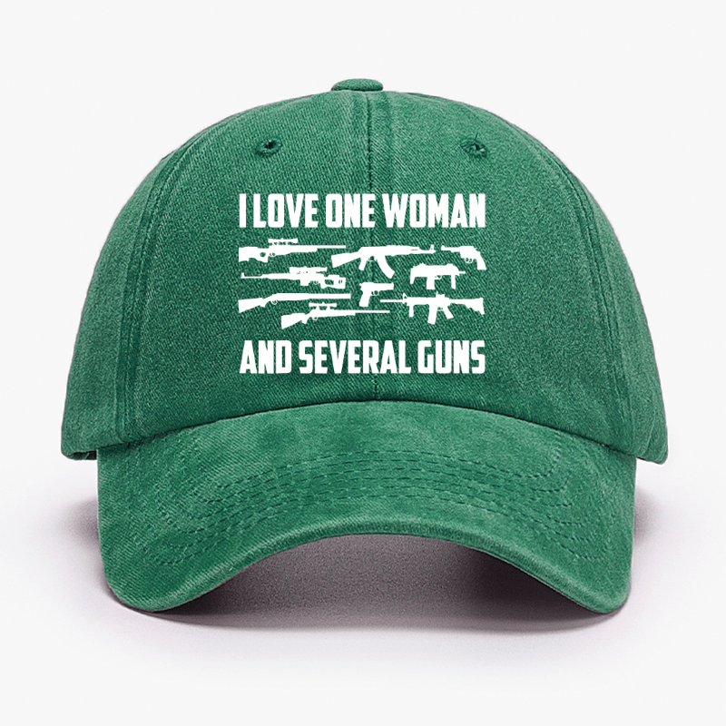I Love One Woman & Several Guns Cap-Maturelion