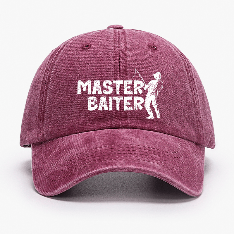 Master Baiter Fishing Baseball Cap -Maturelion