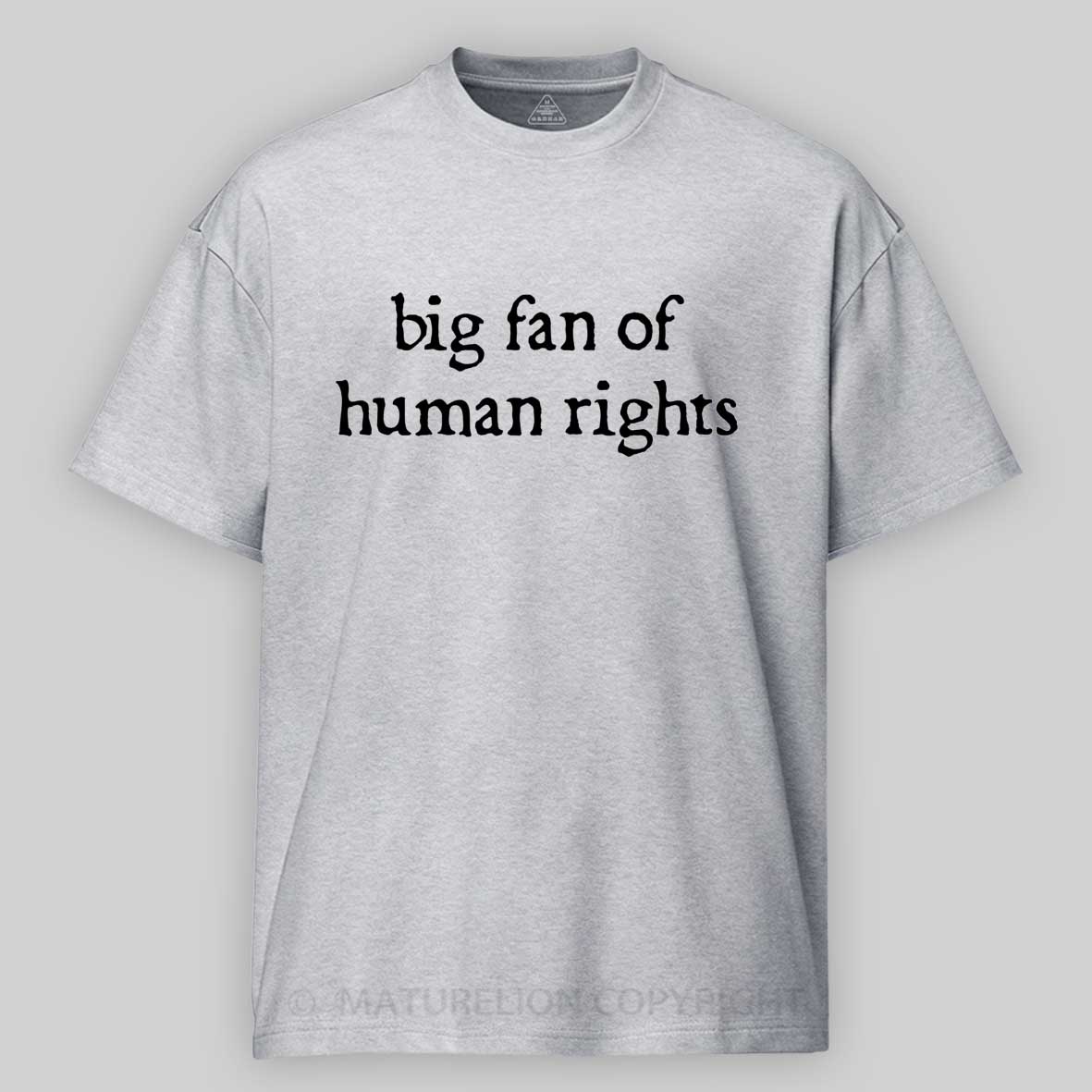 Maturelion Human Rights Cotton T-shirt