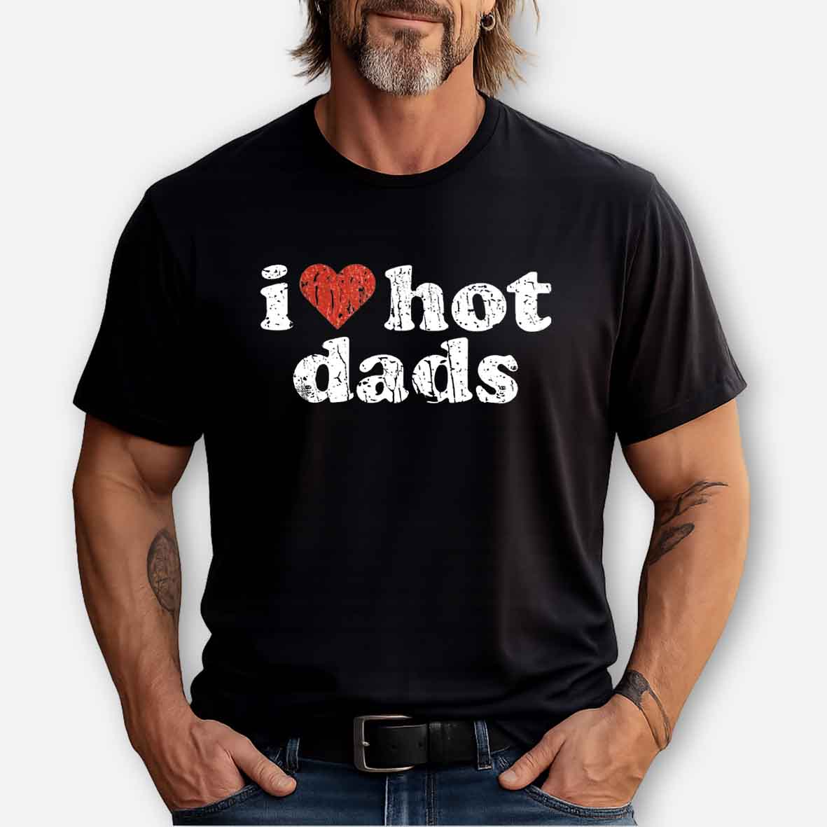 Maturelion I Love Hot Dads 1998 Cotton T-shirt