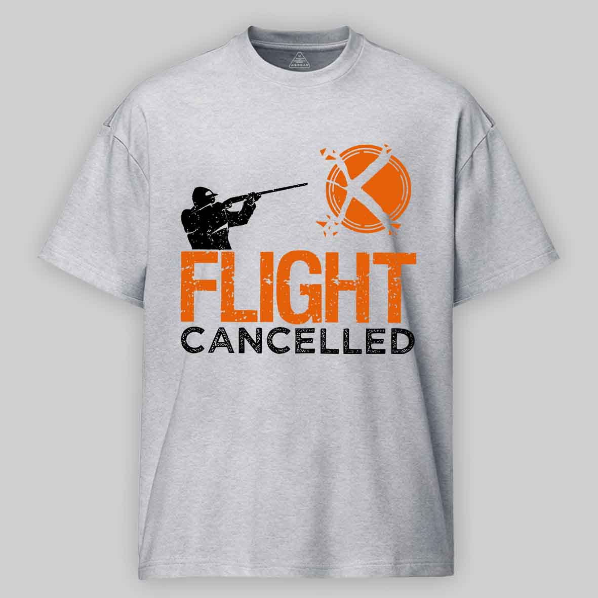Maturelion Men's T-Shirt Flight Cancelled Cotton T-Shirt