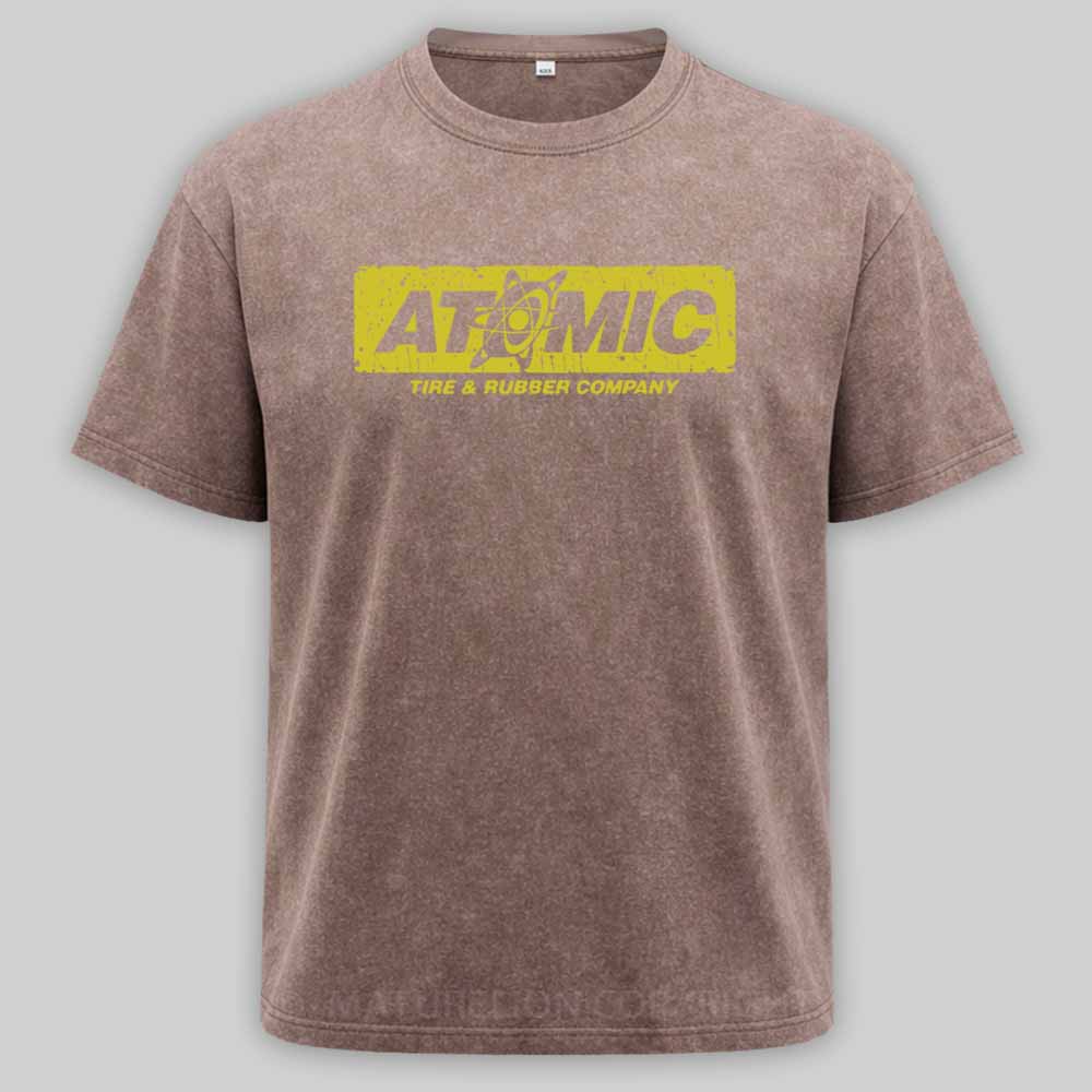 Maturelion Atomic Tire & Rubber Co. 2004 Washed T-shirt
