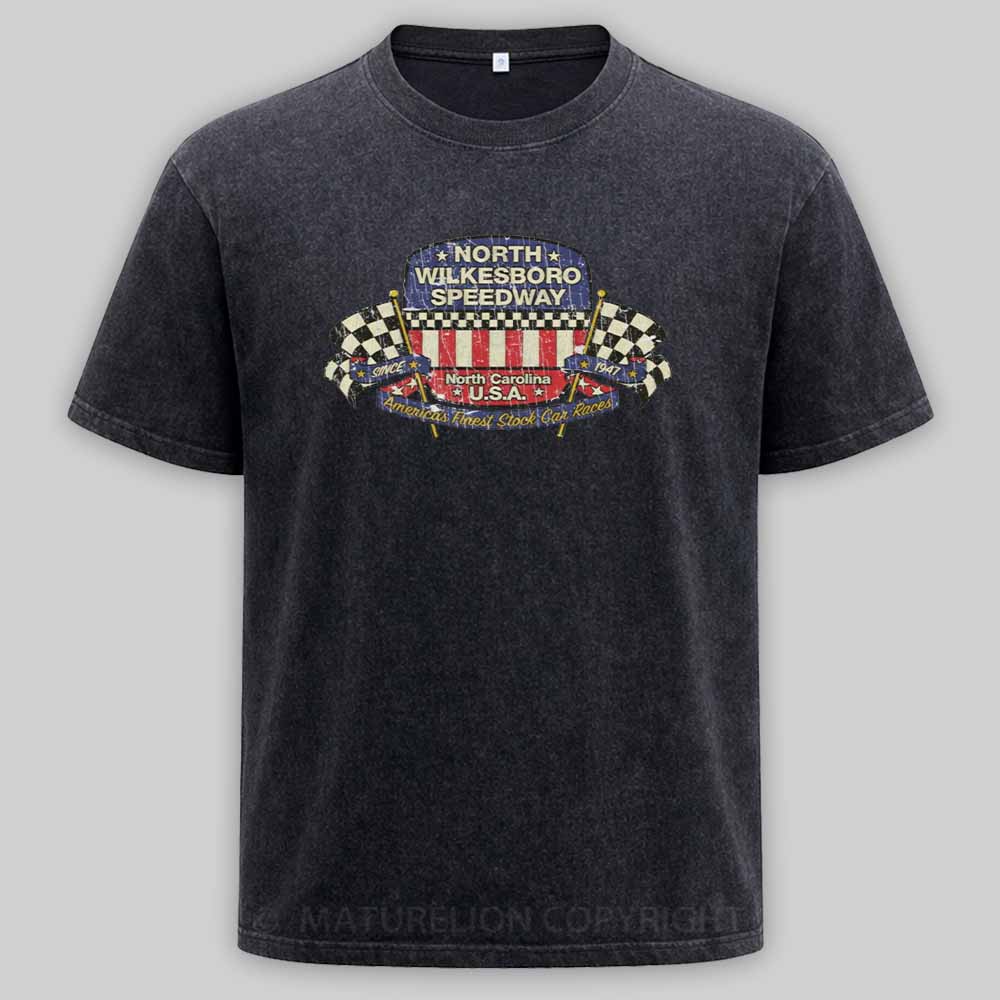 Maturelion North Wilkesboro Speedway 1947 Washed T-shirt