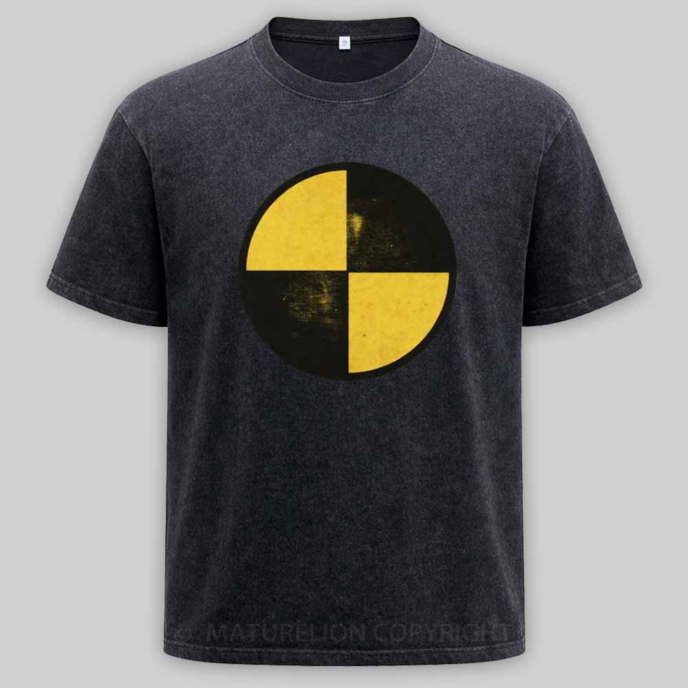 Maturelion Crash Test Dummy Icon Washed T-shirt
