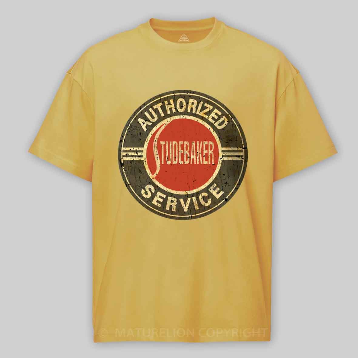 Maturelion Authorized Studebaker Service - Vintage Style Cotton T-shirt