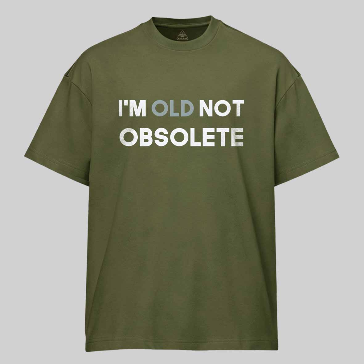 Maturelion I'm old not obsolete Cotton T-shirt