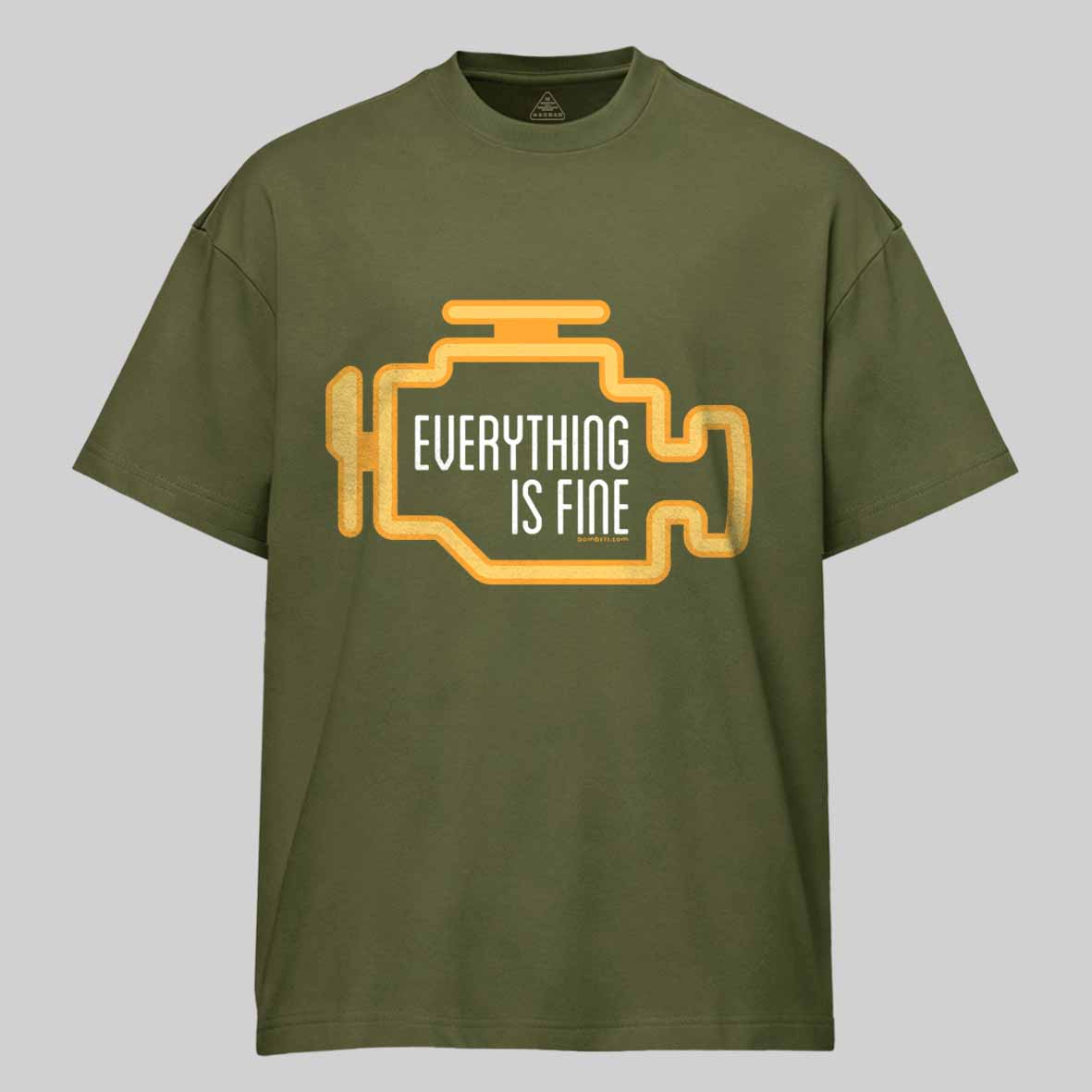 Maturelion Everything Is Fine Cotton T-shirt