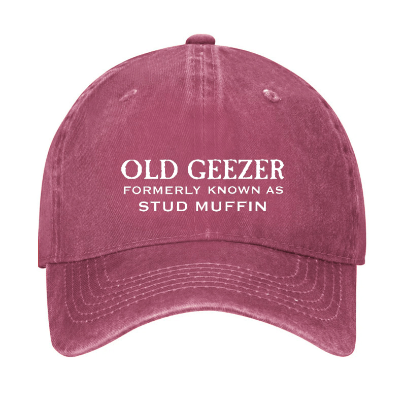 Funny Old Geezer Formerly Known As Stud Muffin Cap -Maturelion