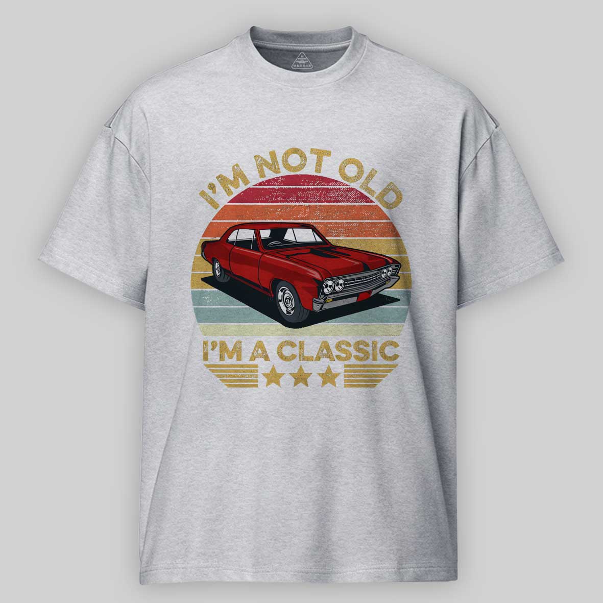 Maturelion I'm Not Old I'm A Classic Funny Car Graphic Cotton T-shirt