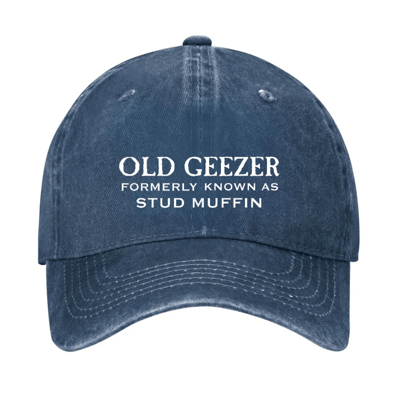 Funny Old Geezer Formerly Known As Stud Muffin Cap -Maturelion