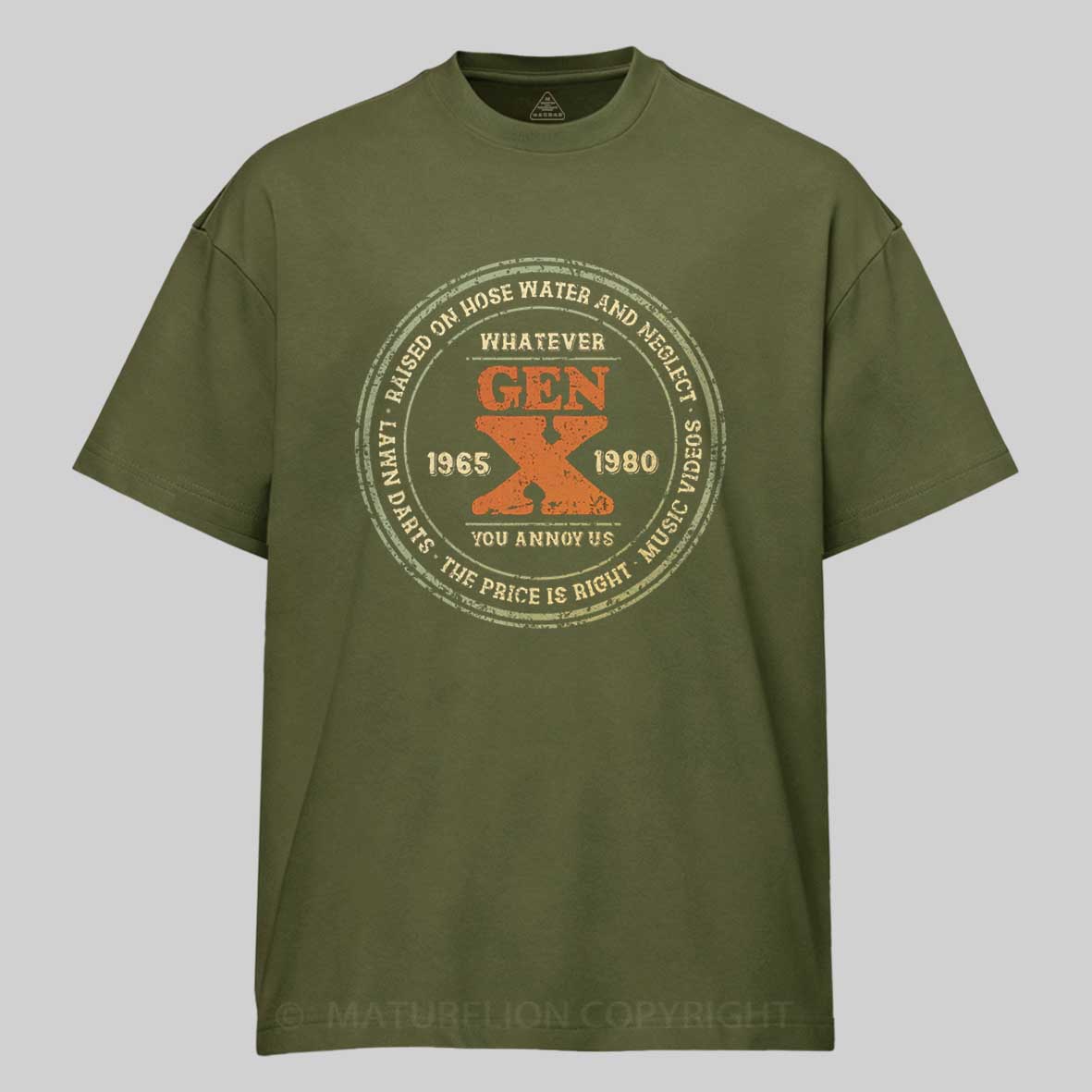 Maturelion Raised on Hose Water and Neglect Cotton T-shirt