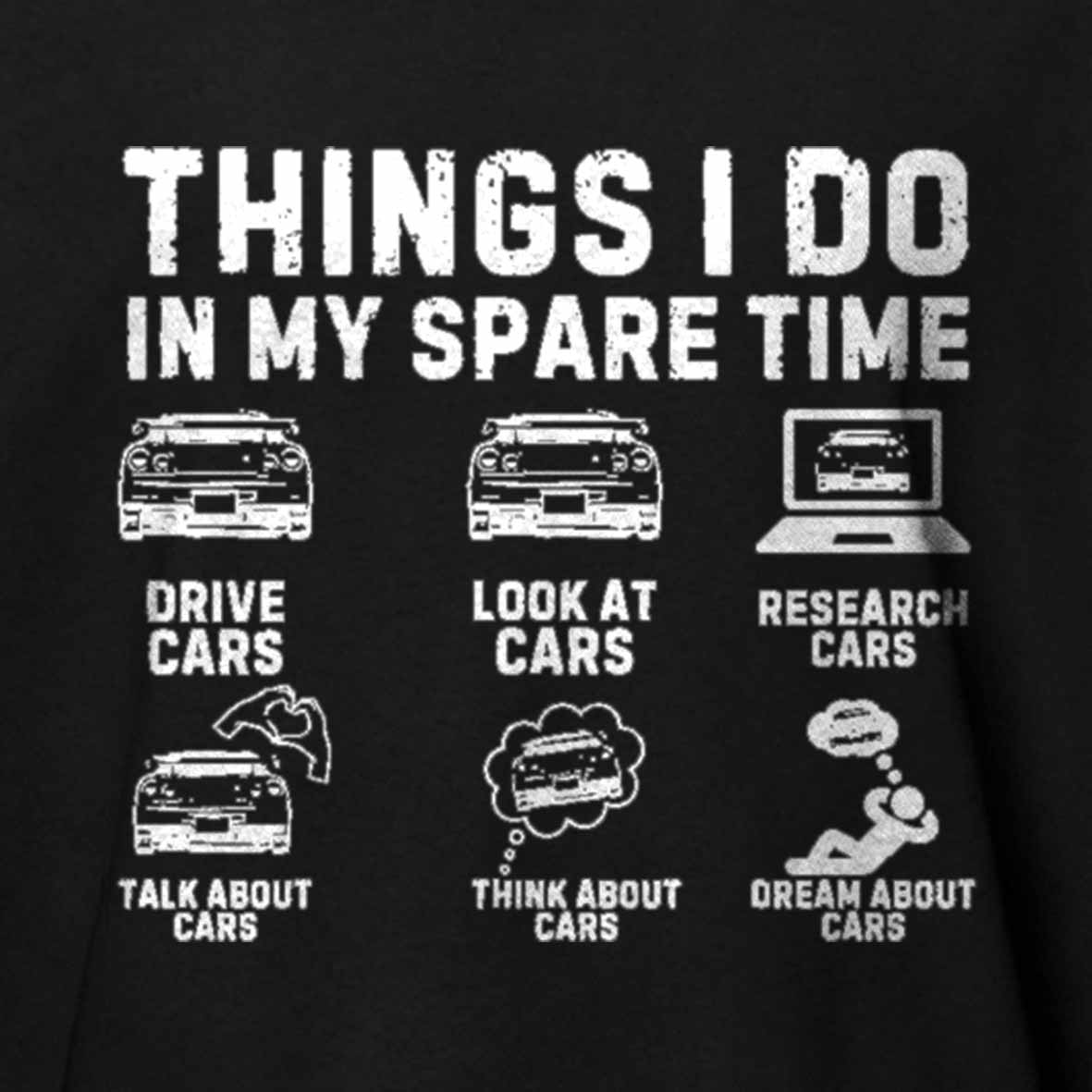 Maturelion Funny Car Lover Enthusiast Cotton T-shirt