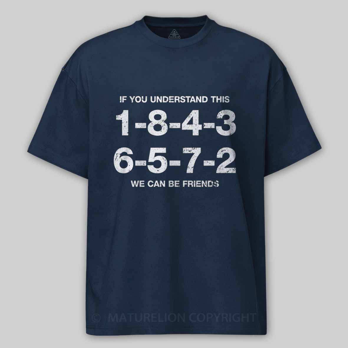 Maturelion 1-8-4-3-6-5-7-2 Firing Order Cotton T-shirt