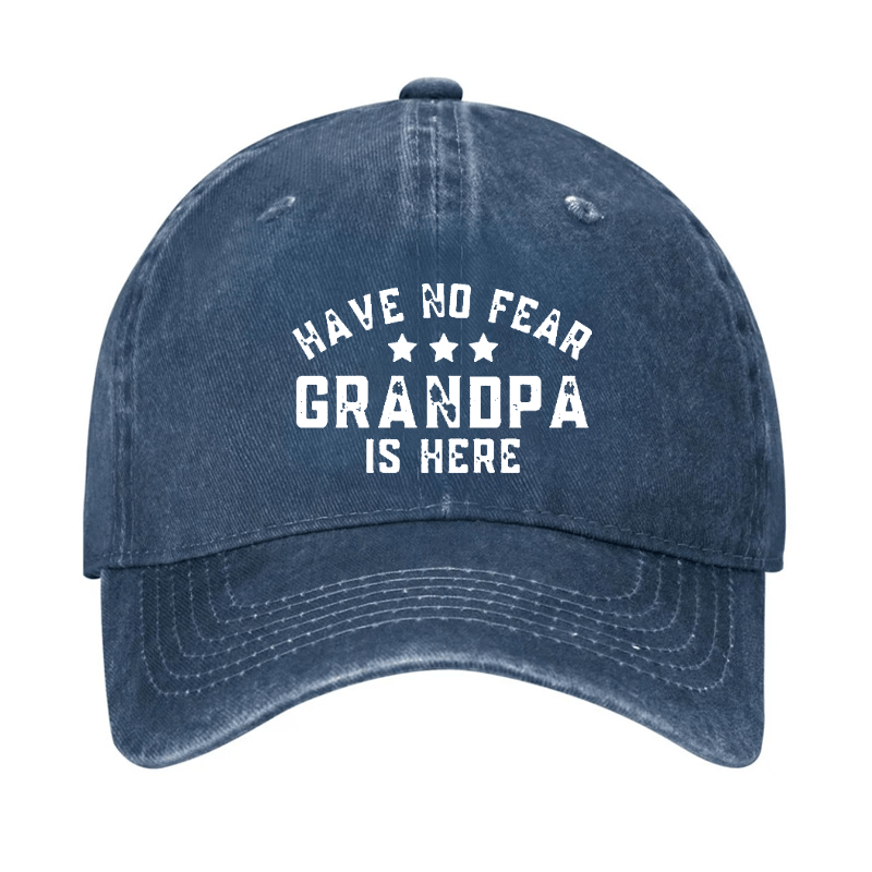 Have No Fear Grandpa Is Here Cap-Maturelion