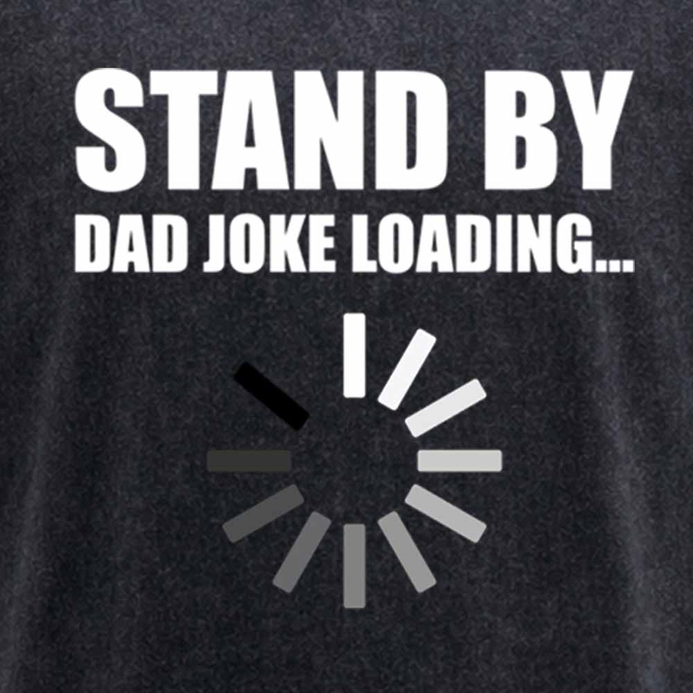 Maturelion Funny Dad Joke Loading Design Washed T-shirt