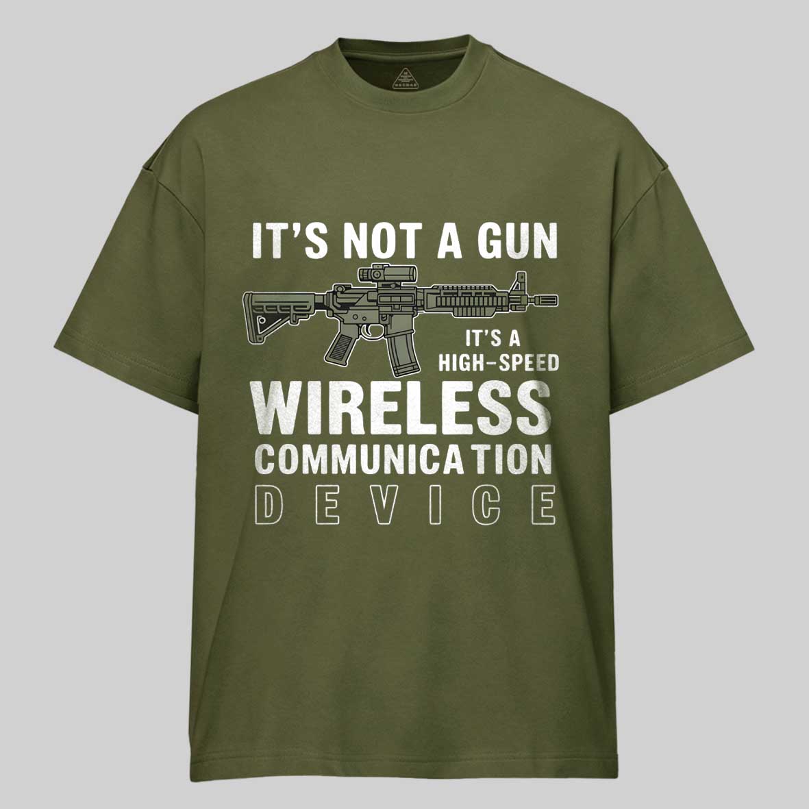 Maturelion Its Not A Gun Meme - Sarcastic Gun Gift -Its Not A Gun Cotton T-shirt