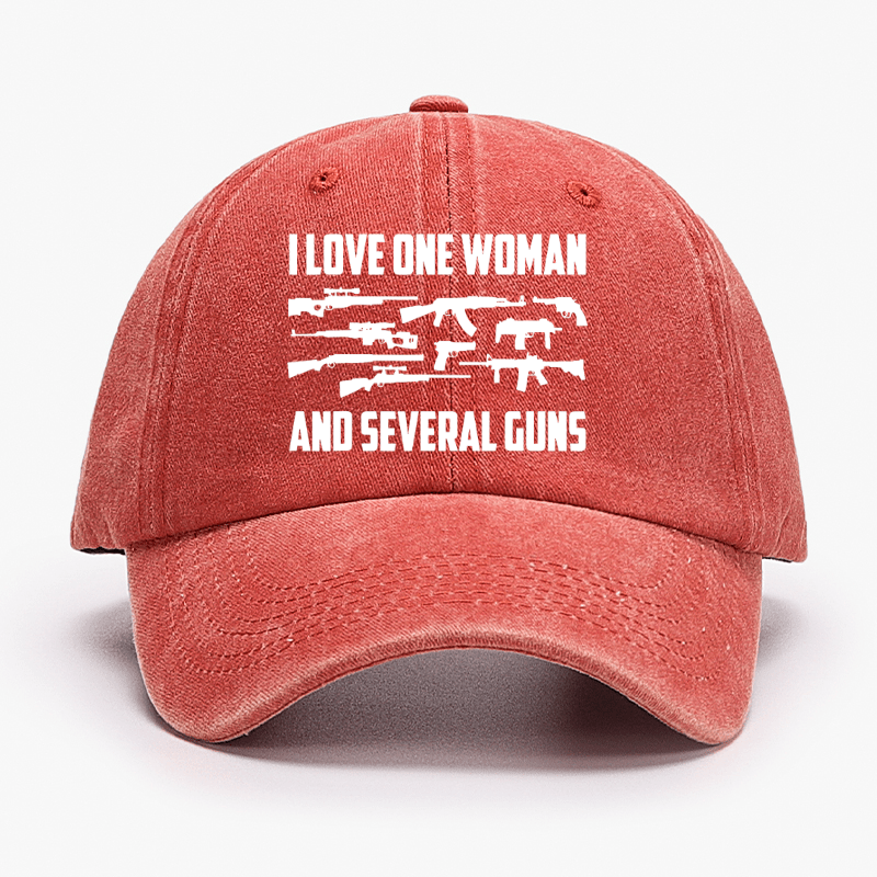 I Love One Woman & Several Guns Cap-Maturelion