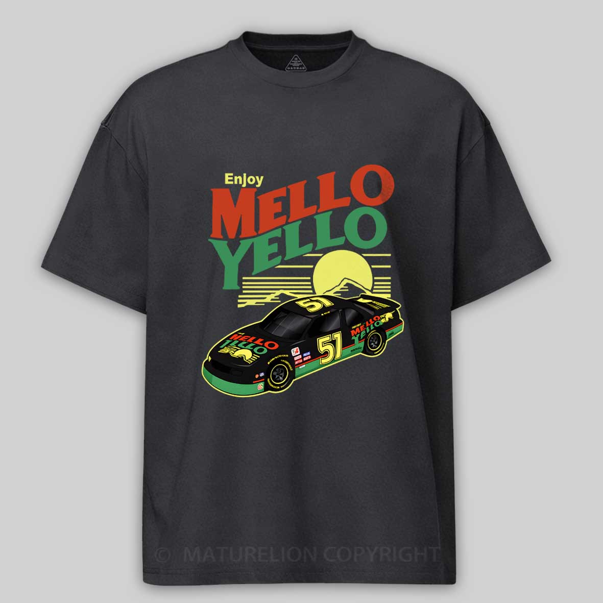 Maturelion Cole Trickle Mello Yello Car Cotton T-shirt