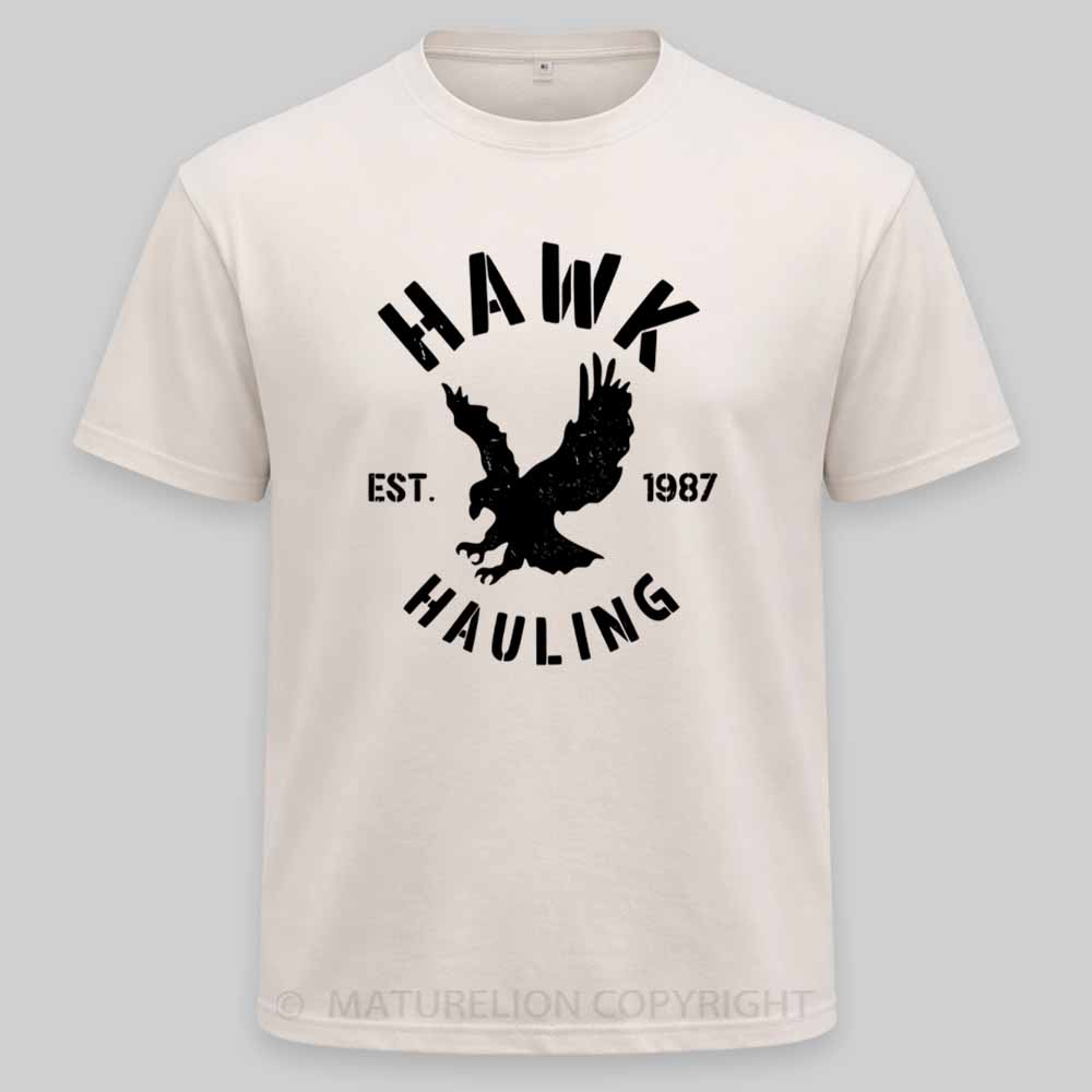 Maturelion Hawk-Hauling Washed T-shirt