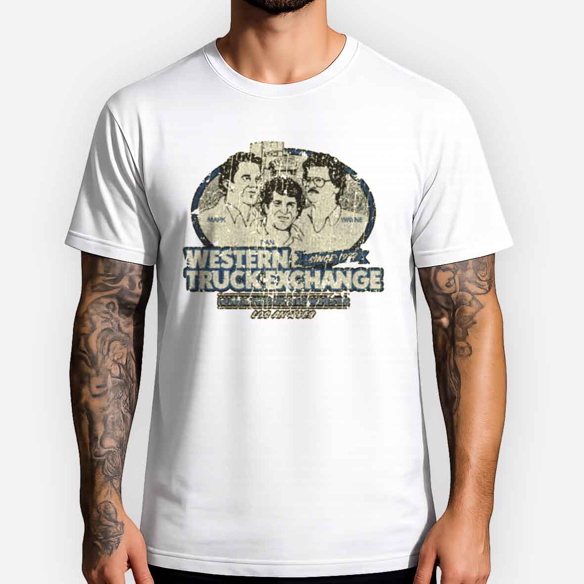 Maturelion Western Truck Exchange Cotton T-shirt