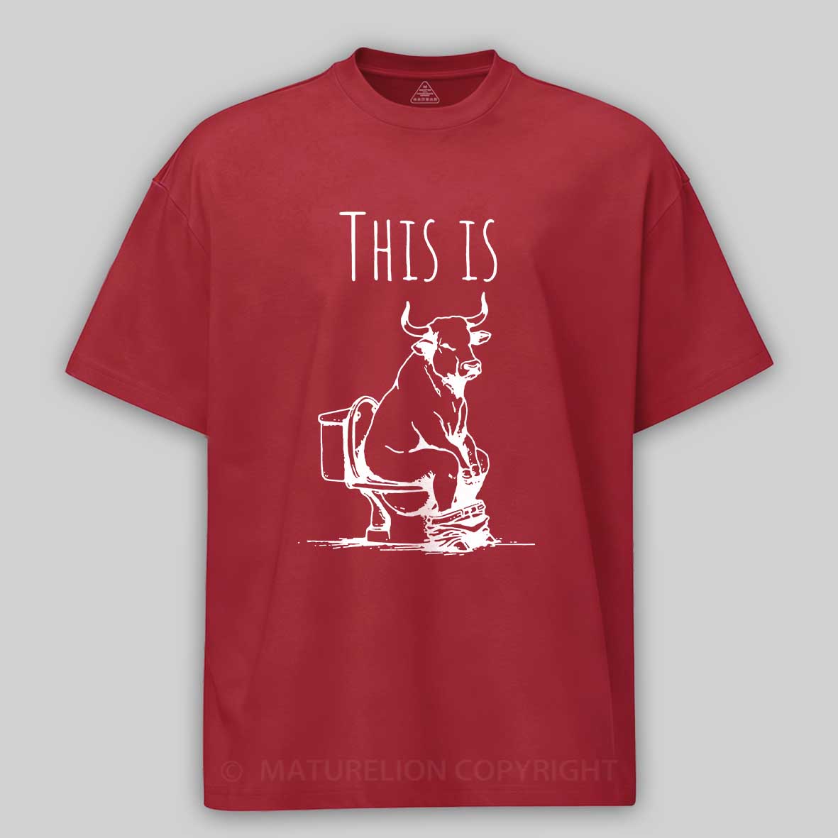 Maturelion This is Bullshit Cotton T-shirt 