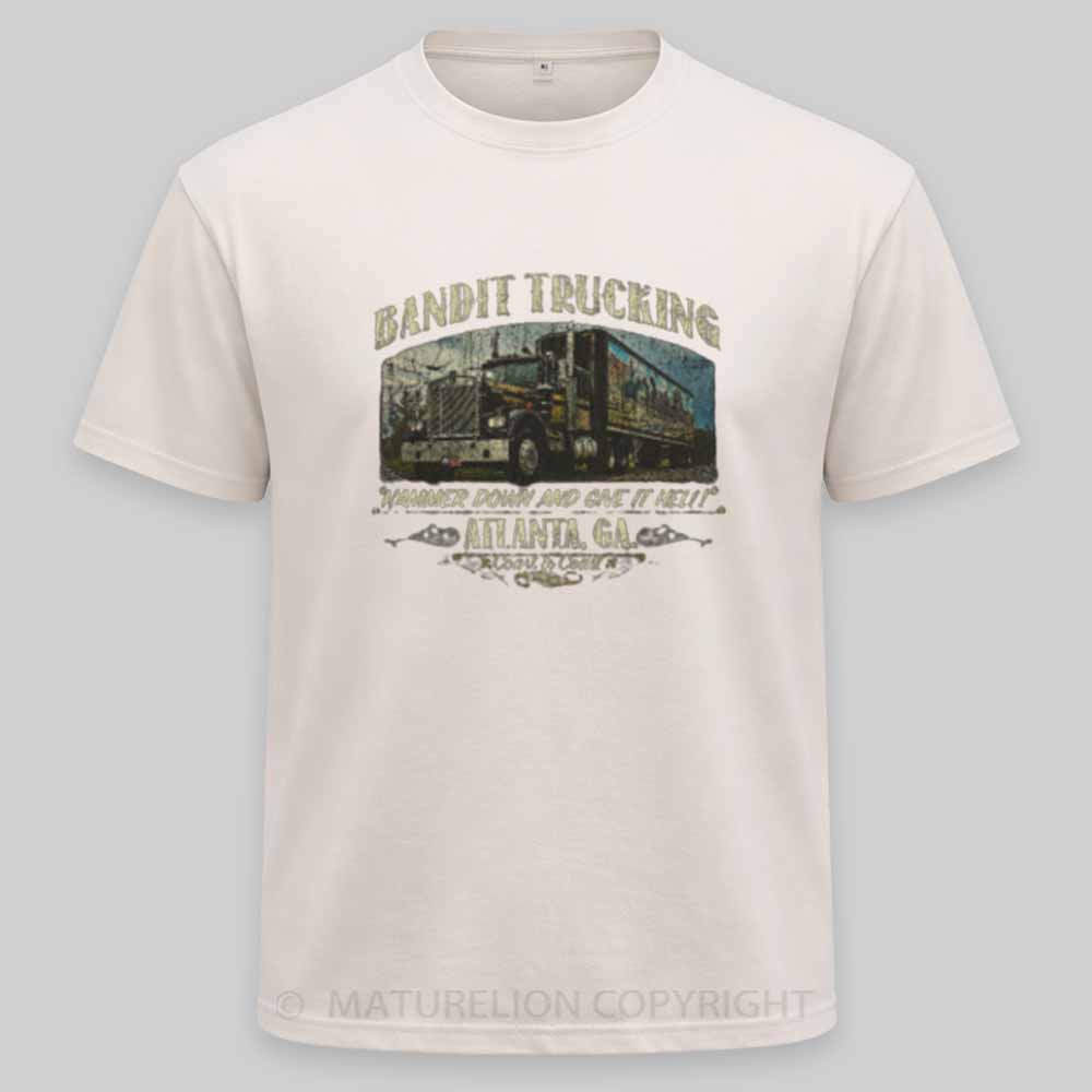 Maturelion Bandit Trucking 1977 Washed T-shirt