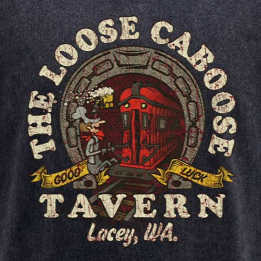 Maturelion The Loose Caboose Tavern 1967 Washed T-shirt