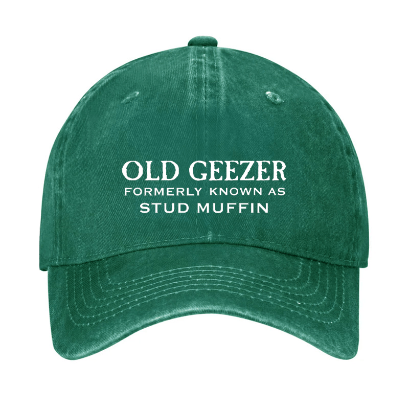 Funny Old Geezer Formerly Known As Stud Muffin Cap -Maturelion